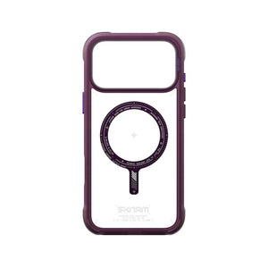 SkinArma Avion Case for iPhone 18 Pro Max with M-Safe support and removable camera frame Burgundy Qatar