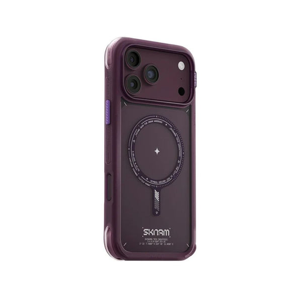 SkinArma Avion Case for iPhone 18 Pro Max with M-Safe support and removable camera frame Burgundy Qatar