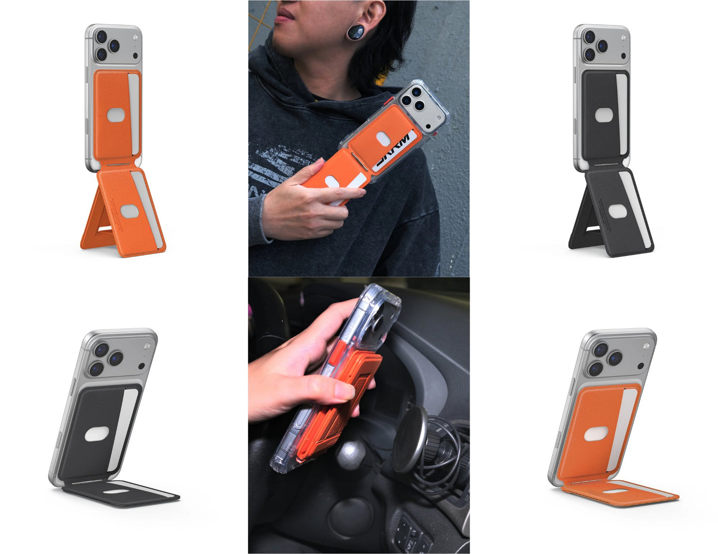 Skinarma Axis magnetic foldable tripod with RFID card holder for Mag-Charge devices Qatar