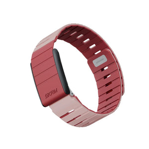 Skinarma GEMINI Magnetic Silicone Band Maroon for WHOOP 5.0 and WHOOP MG Qatar