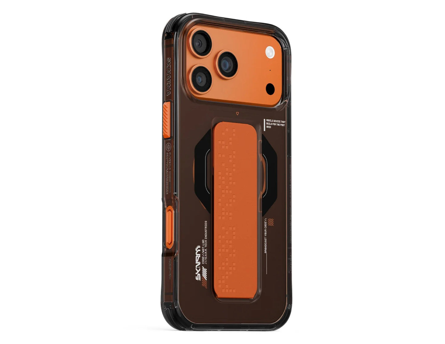 Skinarma Haxa Grip-Stand Case iPhone 17 Pro Max Clear Mag-Charge Qatar