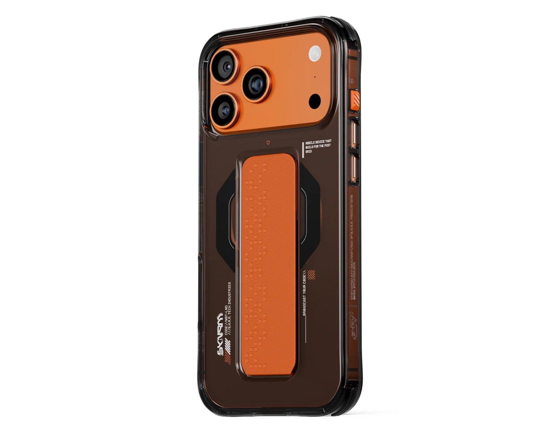 Skinarma Haxa Grip-Stand Case iPhone 17 Pro Max Clear Mag-Charge Qatar