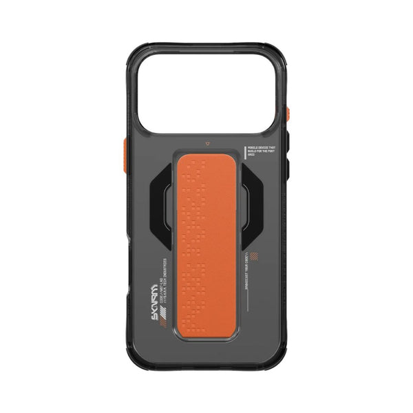 Skinarma Haxa Mag-Charge Grip-Stand Case for iPhone 17 Pro Max Black Qatar