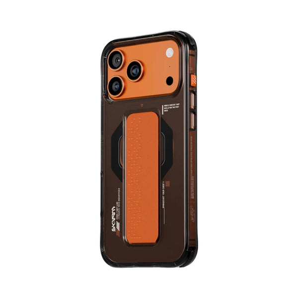 Skinarma Haxa Mag-Charge Grip-Stand Case for iPhone 17 Pro Max Black Qatar