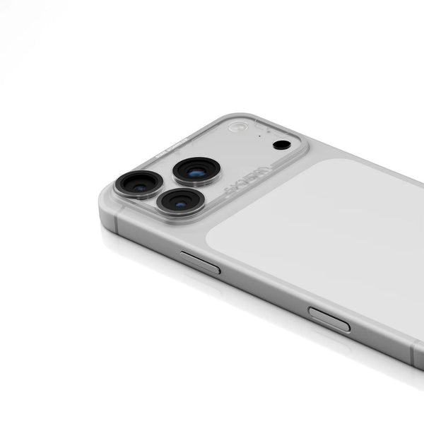 Skinarma MAGMA camera lens protector for iPhone 17 Pro Gray tempered glass full camera plateau protection Qatar