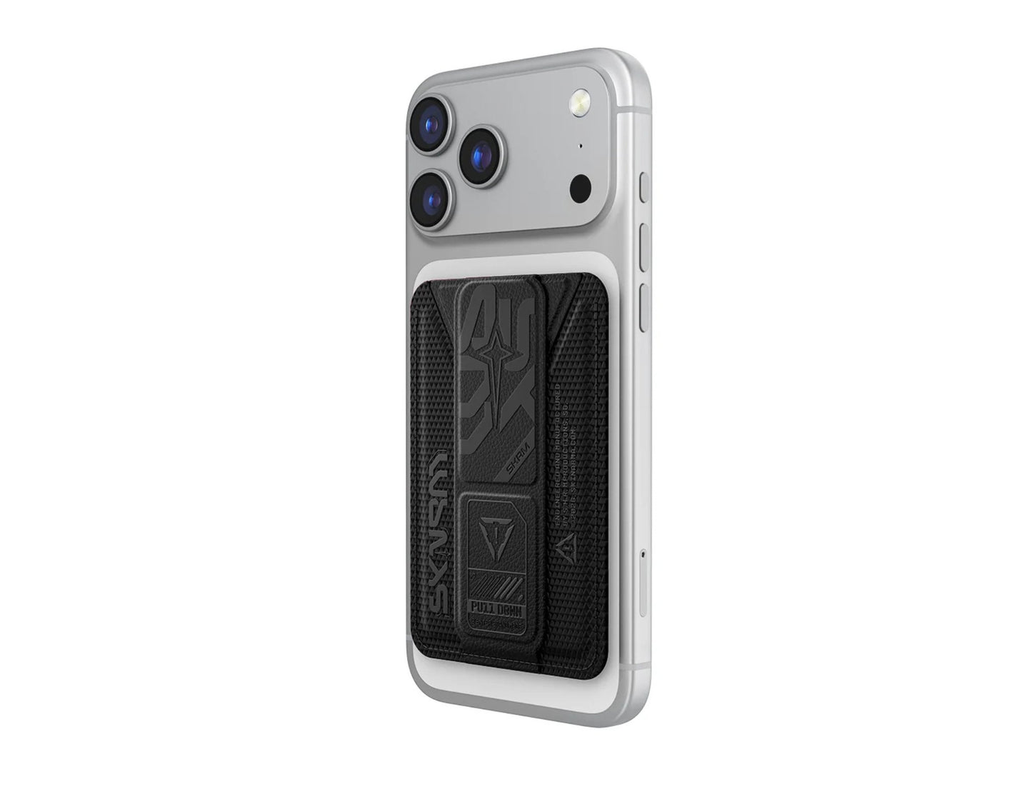 Skinarma PHANTOM KADO magnetic card holder grip stand black