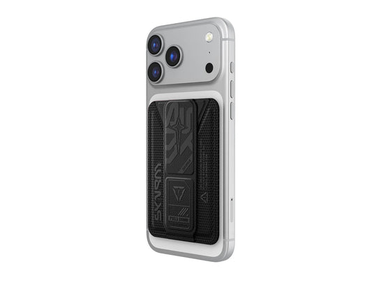 Skinarma PHANTOM KADO magnetic card holder grip stand black