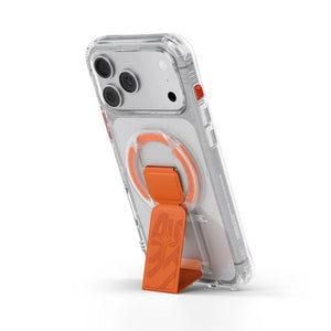 Skinarma PHAZE ARCH XE magnetic 2 in 1 grip stand orange phone accessory Qatar