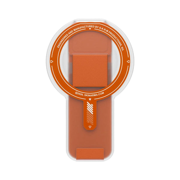 Skinarma PHAZE ARCH XE magnetic 2 in 1 grip stand orange phone accessory Qatar