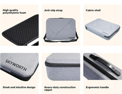 Skyworth Portable 24-inch Smart TV 24LP60G with Battery and Carrying Case available in Qatar