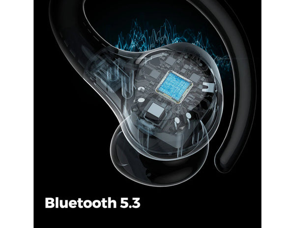 SOUNDPEATS Wings2 Sports Wireless Headphones Black IPX4 30H Battery Thabthaba Store Qatar