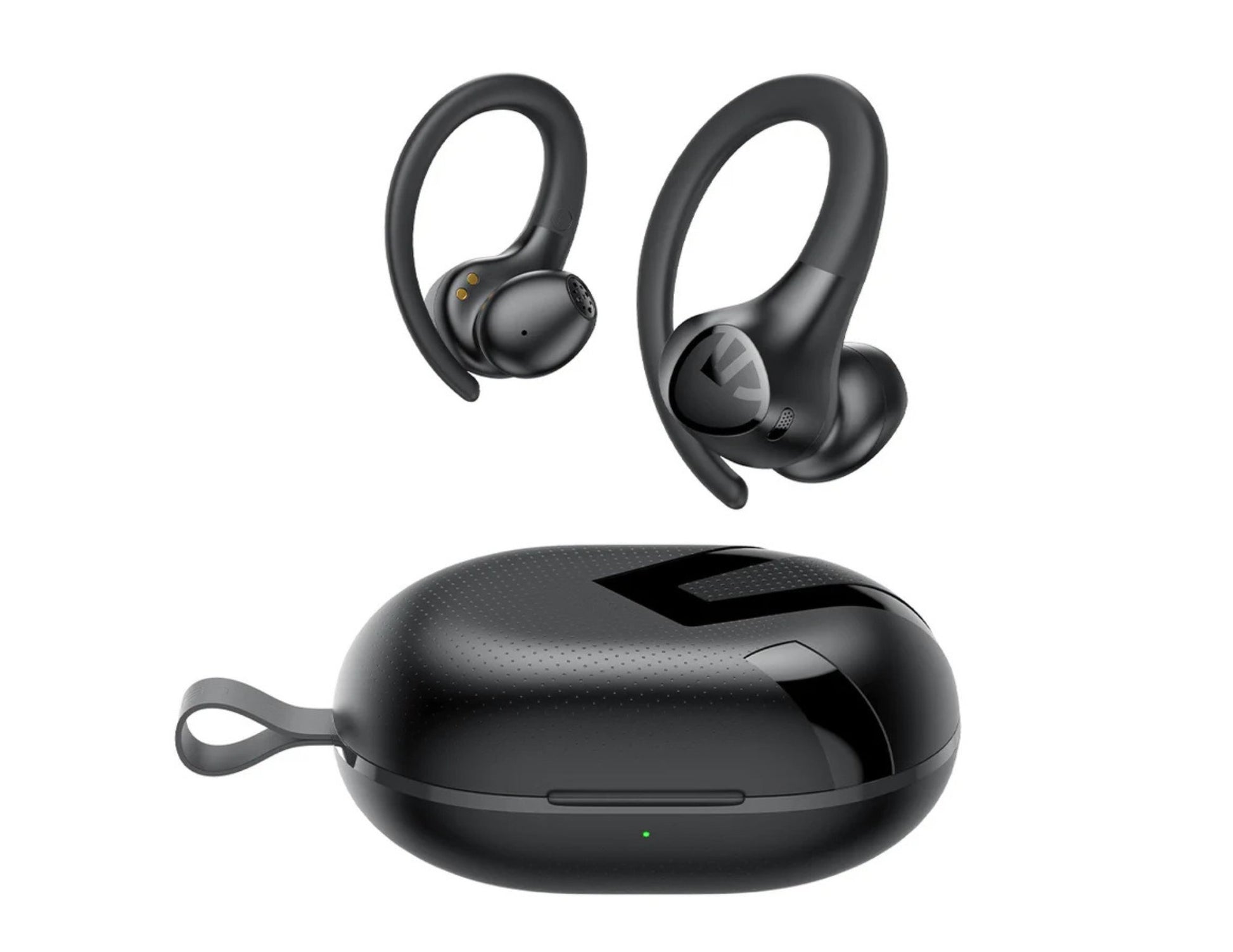 SOUNDPEATS Wings2 Sports Wireless Headphones Black IPX4 30H Battery Thabthaba Store Qatar
