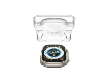 Spigen Apple Watch Ultra 49mm screen protector Glas.tR EZ Fit Qatar