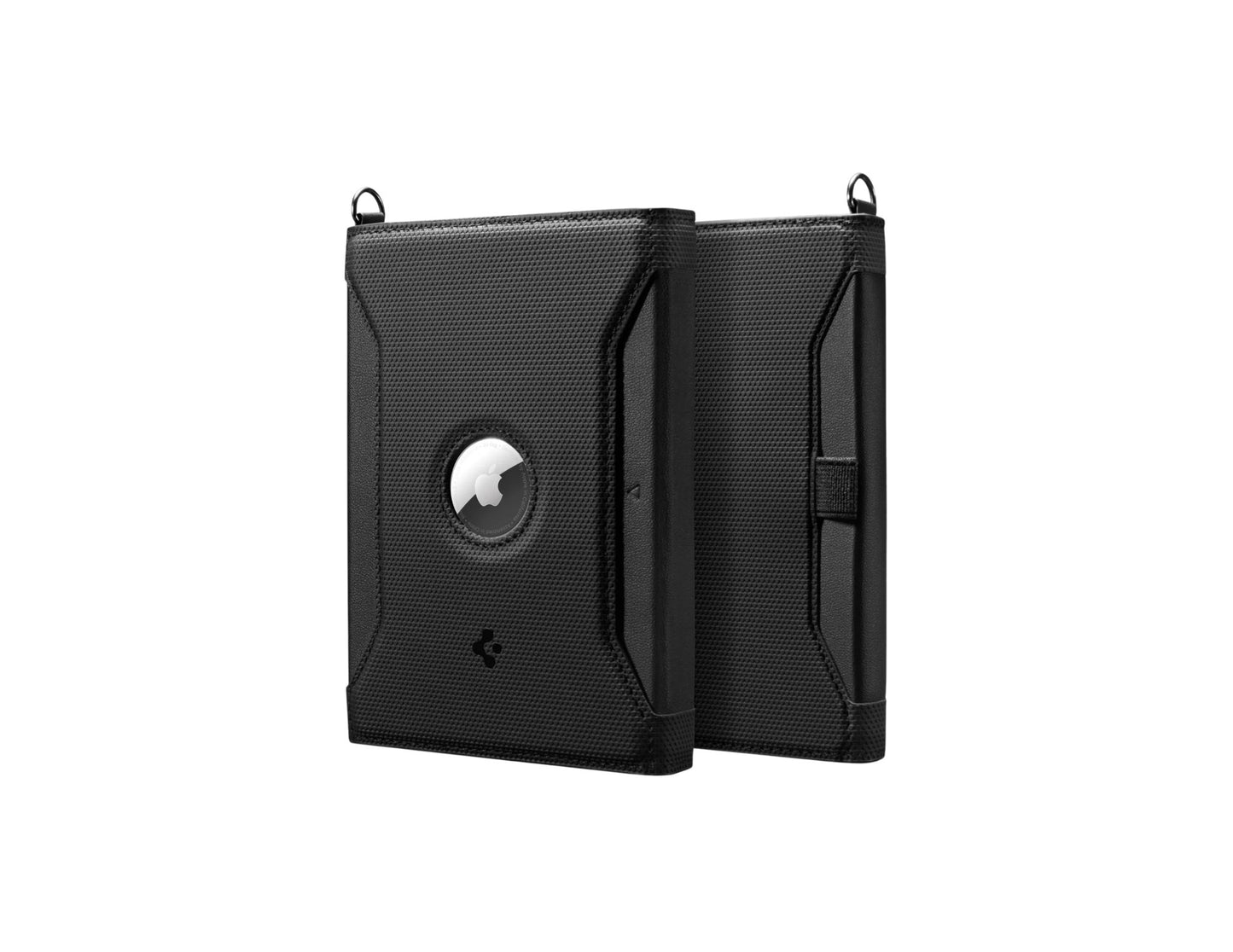 Spigen Passport Holder AirTag vegan leather RFID travel wallet Qatar