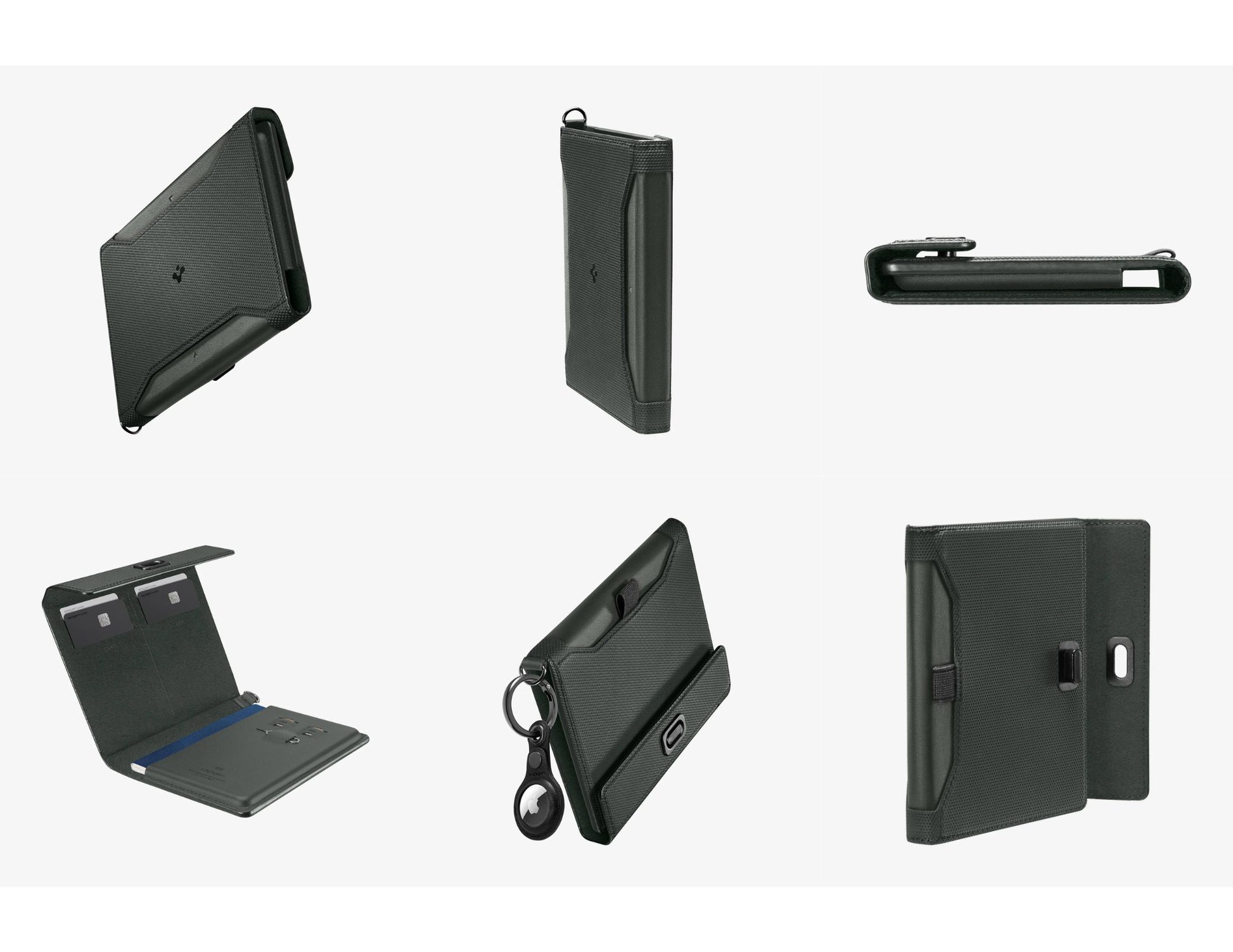 Spigen Passport Holder universal card holder vegan leather RFID Qatar