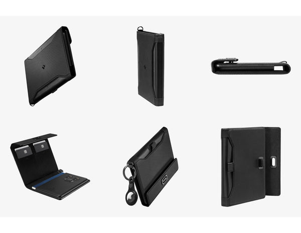 Spigen Passport Holder universal card holder vegan leather RFID Qatar