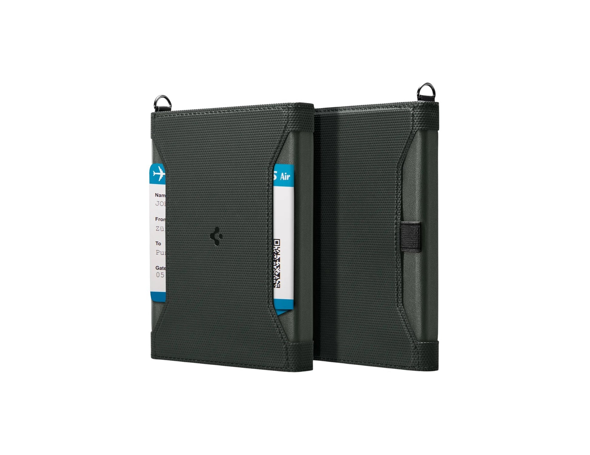 Spigen Passport Holder universal card holder vegan leather RFID Qatar