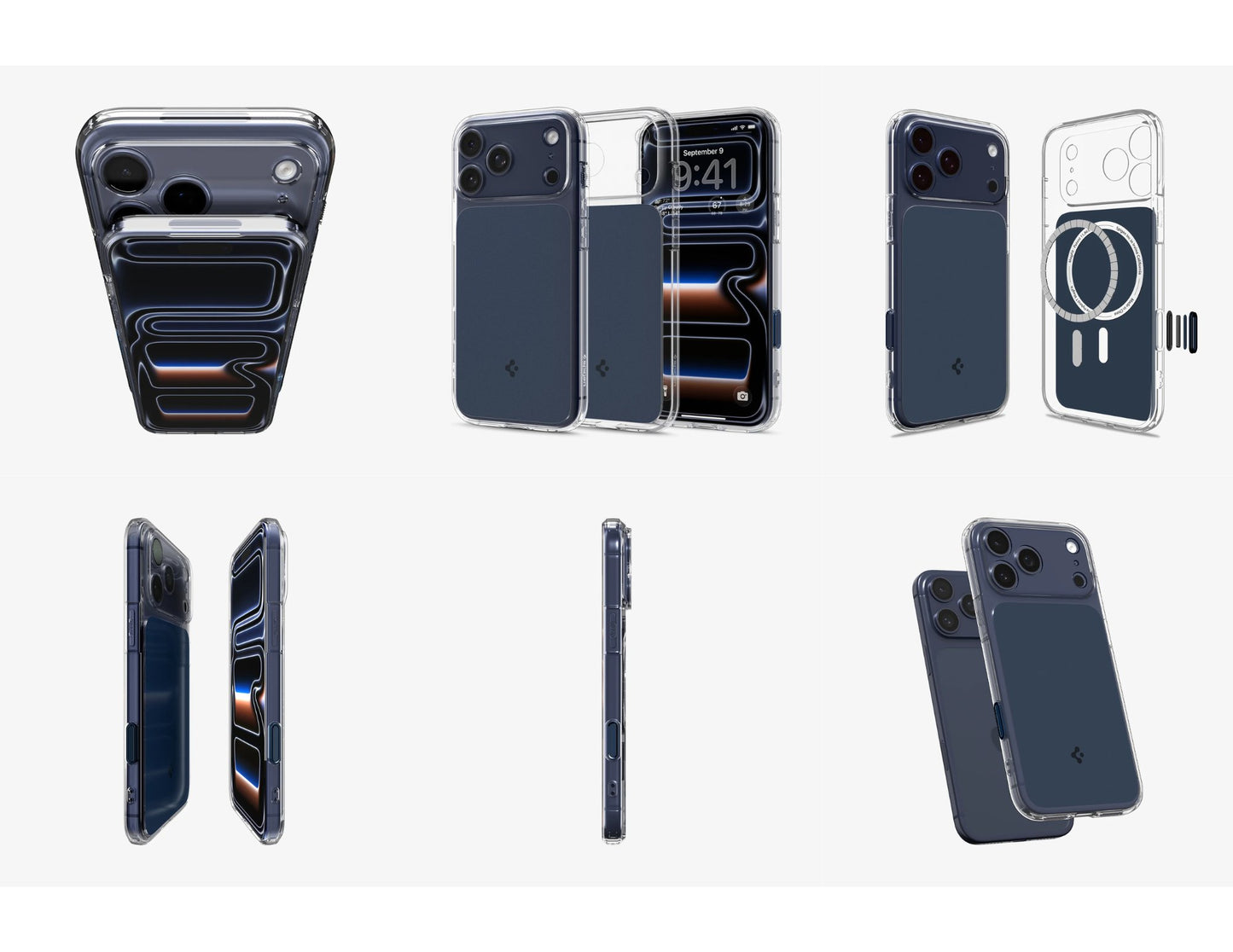 جراب Spigen Ultra Hybrid T (Mag Fit) لهاتف iPhone 17 Pro و Pro Max