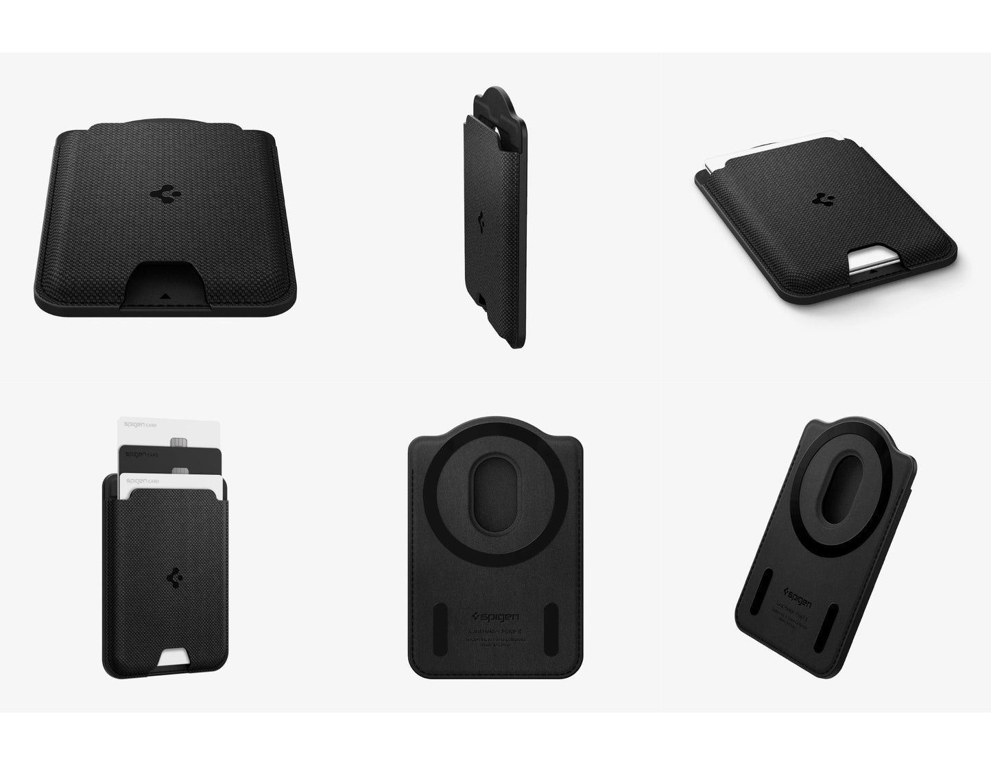Spigen Urban Fit Mag Fit card holder 3 cards nylon Qatar