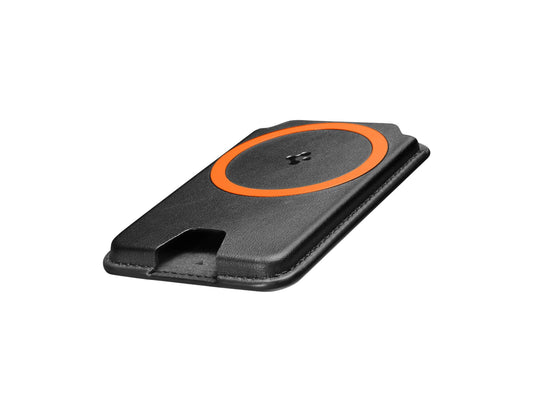 Spigen Valentinus MagSafe card holder 3 cards vegan leather Qatar