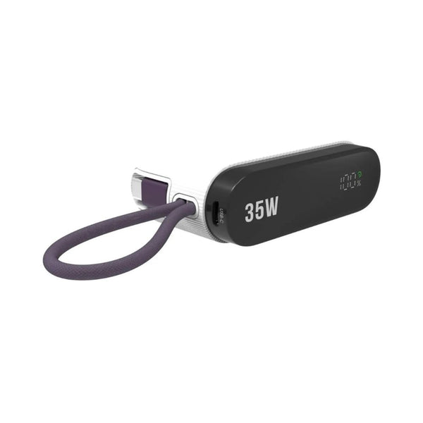 Swiss Military 10000mAh 35W USB-C PD power bank with built-in cable White Qatar
