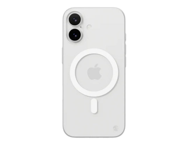 SwitchEasy 0.35 M O-Ring Ultra Slim MagSafe case for iPhone 17 Series, ultra-thin clear design with O-Ring magnetic support, anti-fingerprint, at Thabthaba Store Qatar