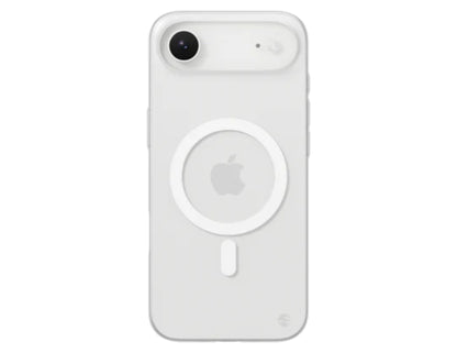 SwitchEasy 0.35 M O-Ring Ultra Slim MagSafe case for iPhone 17 Series, ultra-thin clear design with O-Ring magnetic support, anti-fingerprint, at Thabthaba Store Qatar