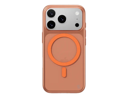 SwitchEasy 0.35 M O-Ring Ultra Slim MagSafe case for iPhone 17 Series, ultra-thin clear design with O-Ring magnetic support, anti-fingerprint, at Thabthaba Store Qatar
