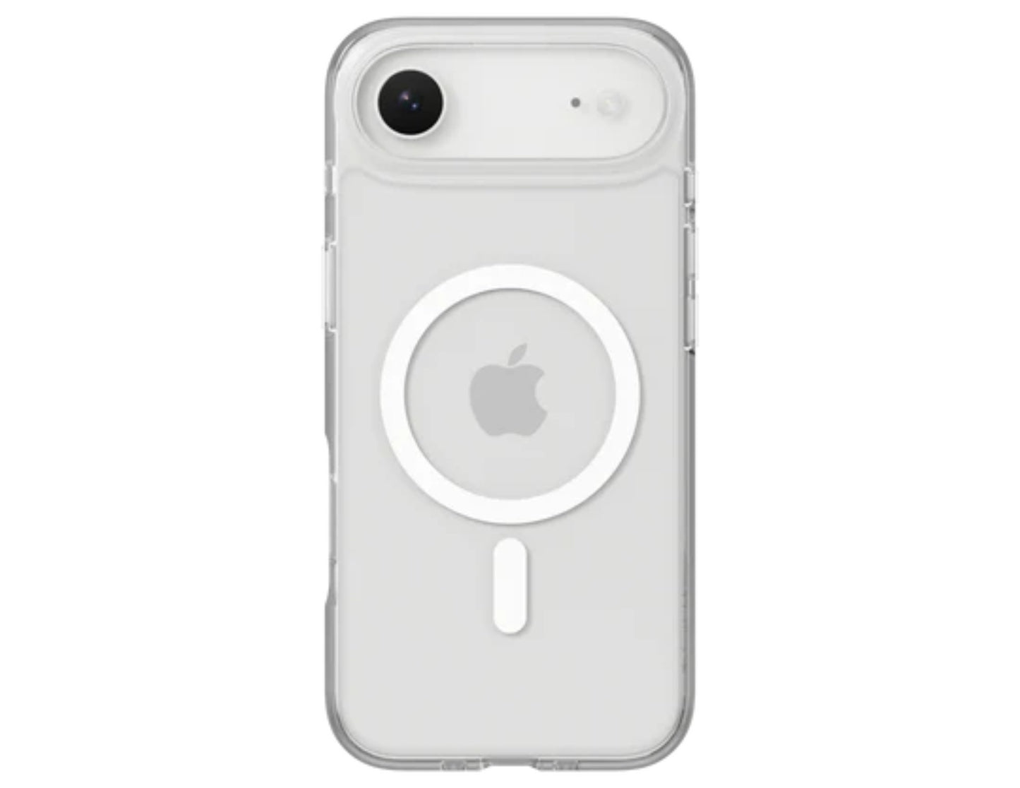 SwitchEasy Crush M O-Ring MagSafe clear case for iPhone 17/17 Air, transparent drop protection with O-Ring magnetic array, AIR-BARRIER 0.3mm tech, at Thabthaba Store Qatar