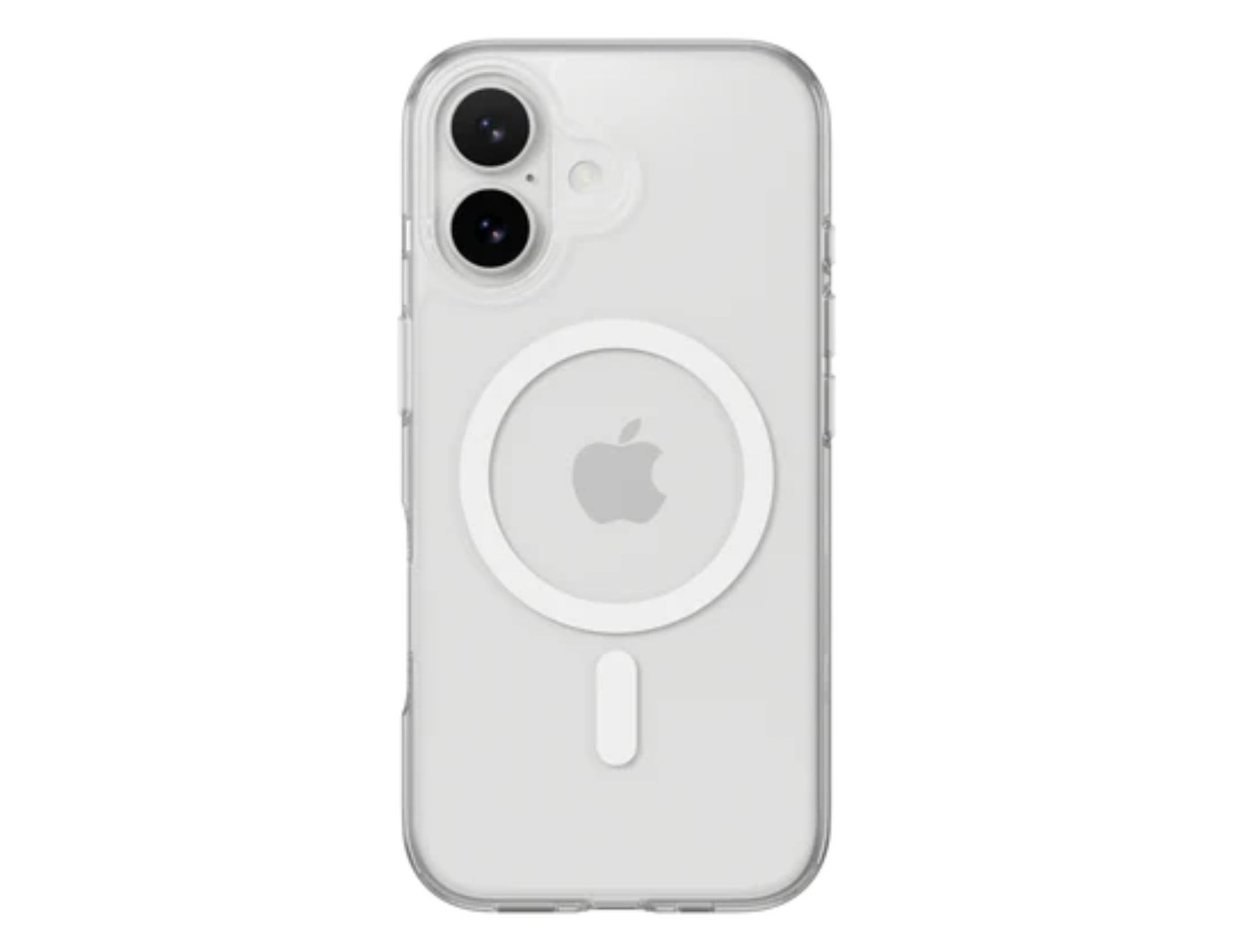 SwitchEasy Crush M O-Ring MagSafe clear case for iPhone 17/17 Air, transparent drop protection with O-Ring magnetic array, AIR-BARRIER 0.3mm tech, at Thabthaba Store Qatar