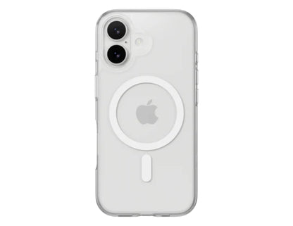 SwitchEasy Crush M O-Ring MagSafe clear case for iPhone 17/17 Air, transparent drop protection with O-Ring magnetic array, AIR-BARRIER 0.3mm tech, at Thabthaba Store Qatar