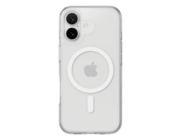 SwitchEasy Crush M O-Ring MagSafe clear case for iPhone 17/17 Air, transparent drop protection with O-Ring magnetic array, AIR-BARRIER 0.3mm tech, at Thabthaba Store Qatar