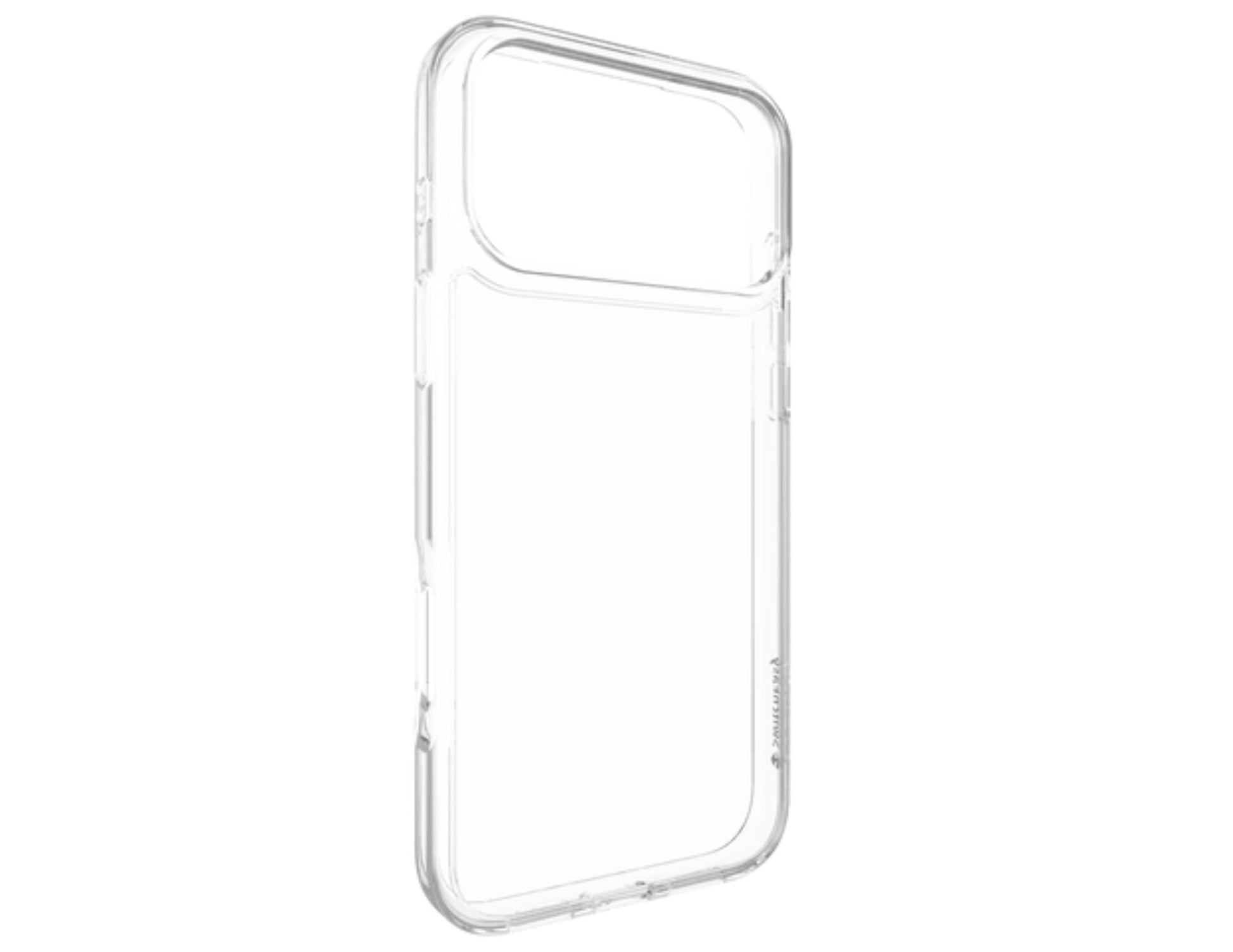 SwitchEasy Crush Protective Clear Case for iPhone 17 Series, AIR-BARRIER with 0.3mm air cushion, 85% optical clarity, 16ft military-grade drop tested, at Thabthaba Store Qatar