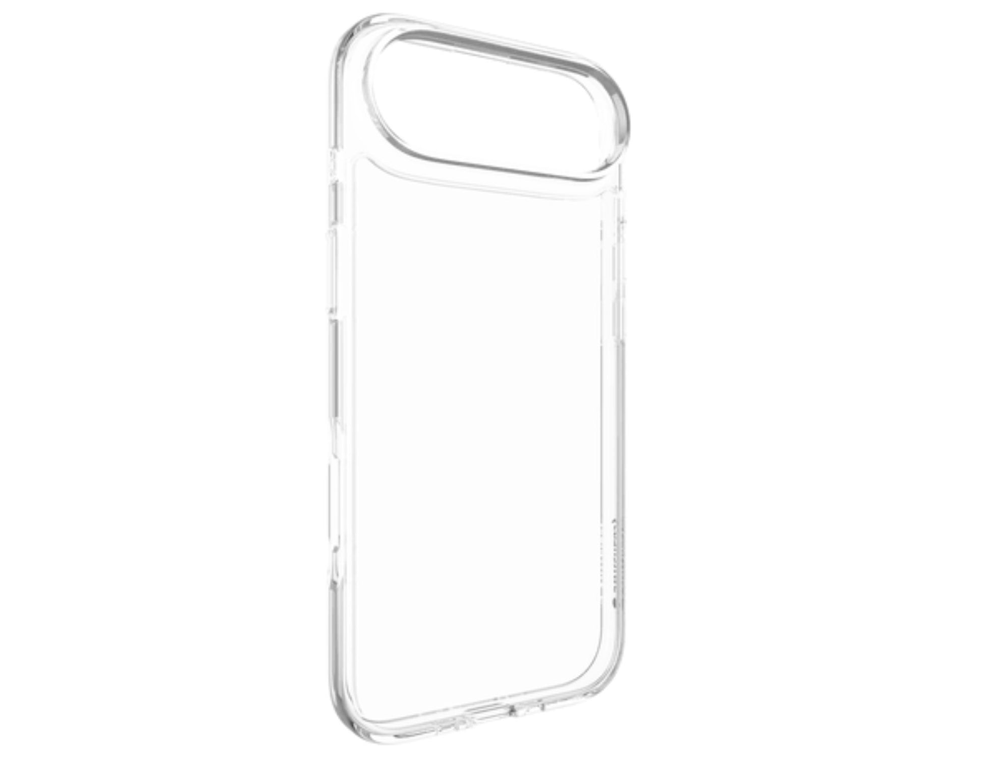 SwitchEasy Crush Protective Clear Case for iPhone 17 Series, AIR-BARRIER with 0.3mm air cushion, 85% optical clarity, 16ft military-grade drop tested, at Thabthaba Store Qatar