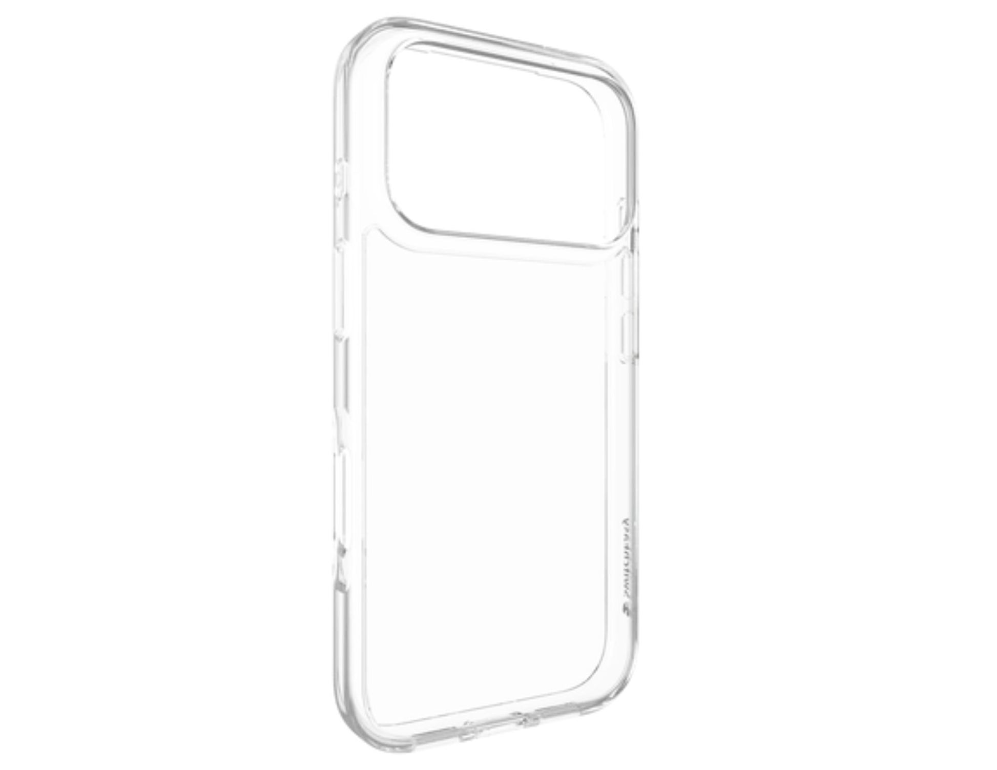 SwitchEasy Crush Protective Clear Case for iPhone 17 Series, AIR-BARRIER with 0.3mm air cushion, 85% optical clarity, 16ft military-grade drop tested, at Thabthaba Store Qatar