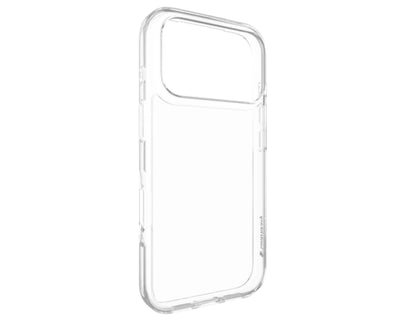 SwitchEasy Crush Protective Clear Case for iPhone 17 Series, AIR-BARRIER with 0.3mm air cushion, 85% optical clarity, 16ft military-grade drop tested, at Thabthaba Store Qatar