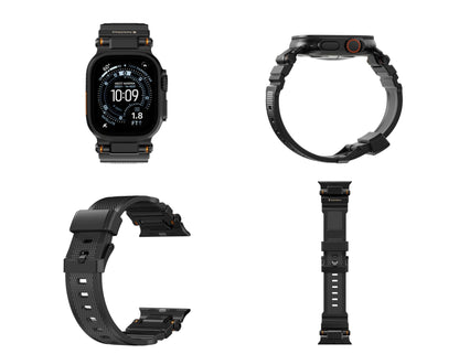 SwitchEasy Rugged Silicone Apple Watch band 44mm waterproof metal buckle Thabthaba Qatar