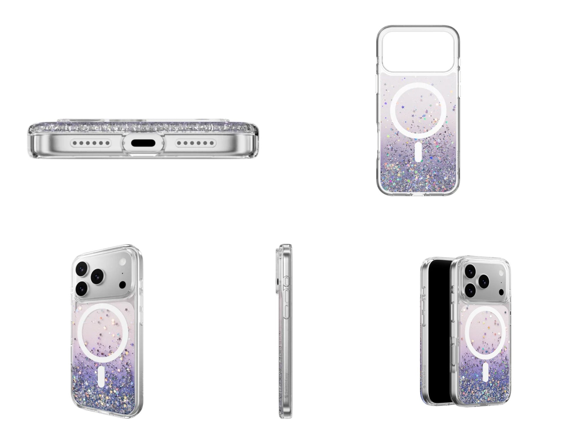 SwitchEasy Starfield M iPhone 17 Pro glitter case MagSafe Thabthaba Qatar