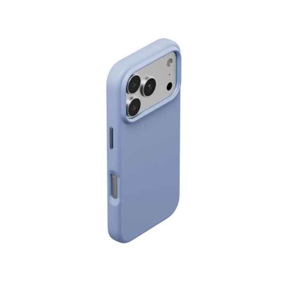 SwitchEasy Touch M Blue Silicone MagSafe Case with 8-ft protection for iPhone 18 Pro Qatar
