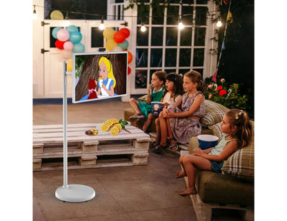 Taktik 32-inch portable smart screen with Android 12 and rotatable touch display