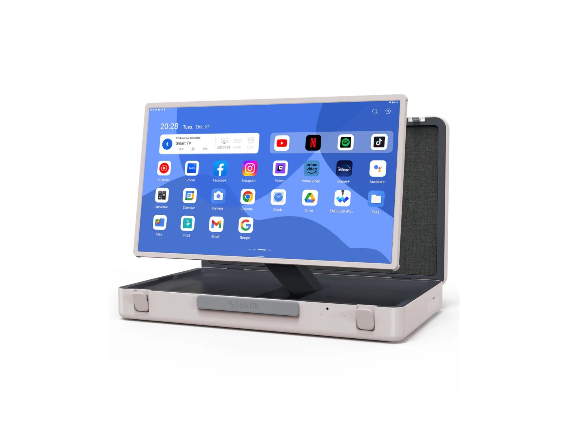 Taktik Briefcase Smart Screen 27 inch Android 12 portable display Qatar