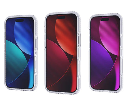 Tech21 EvoCrystal MagSafe Case for iPhone 17 Pro, Pro Max & Air Clear Metallic Silver