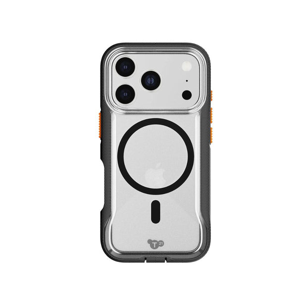 Tech21 EvoPro MagSafe case for iPhone 17 Pro Clear Black with 10m drop protection Qatar