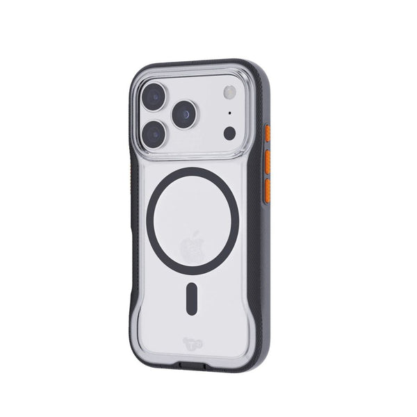 Tech21 EvoPro MagSafe case for iPhone 17 Pro Clear Black with 10m drop protection Qatar