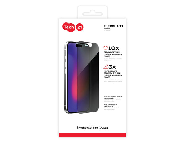 Tech21 FlexGlass Privacy screen protector for iPhone 17 Pro Pro Max Air Qatar