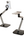 Side view of TELESIN Magnetic Desktop Phone Stand P3-DS-01 showing the adjustable angle feature.