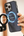 TELESIN Magnetic Desktop Phone Stand P3-DS-01 used as a stand for watching videos.