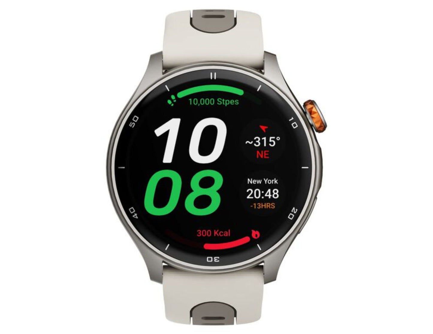 Titan Celestor Advanced GPS Smartwatch Black Silicone Strap Thabthaba Store Qatar