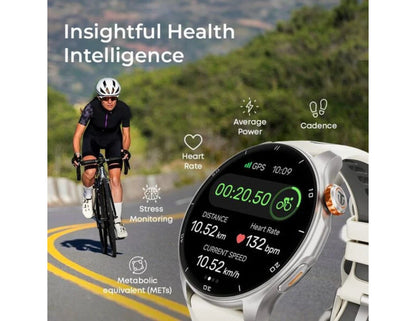 Titan Celestor Advanced GPS Smartwatch Black Silicone Strap Thabthaba Store Qatar