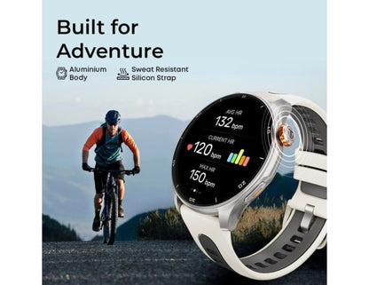 Titan Celestor Advanced GPS Smartwatch Black Silicone Strap Thabthaba Store Qatar